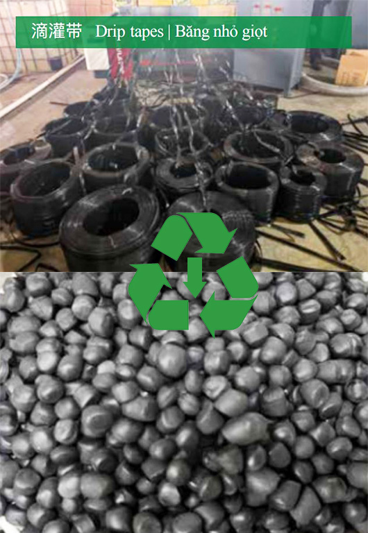 Sản xuất hạt nhựa từ băng nhỏ giọt